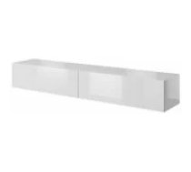 Cama MEBLE SLIDE 200x40x30 White Gloss Mēbeles