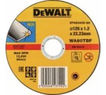 DeWALT Dewalt Stainless steel cutting disc 125x1.2x22.2 flat (DT4234 Aksesuārs