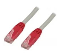 Deltaco Patch cable U/ UTP Cat6 LSZH 250MHz 2m grey/ red aksesuārs
