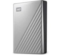 Western Digital My Passport Ultra for Mac 4TB 2.5" Silver/ Black WDBPMV0040BSL-WESN ārējais cietais disks