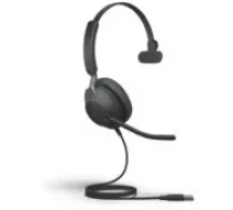 Jabra Evolve2 40 USB-A UC Mono Black austiņas