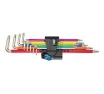 Wera 3967/ 9 TX SXL Multicolour HF Stainl - L-key set with holding func Instruments