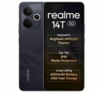 Realme 14T 5G 8/ 256GB Obsidian Black mobilais telefons