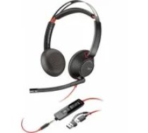 Poly Blackwire 5220 Stereo USB-C Headset +3.5m austiņas
