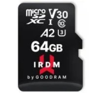 Goodram Micro SDXC IRDM 64GB + Adapter atmiņas karte