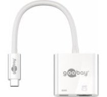 Goobay USB-C to HDMI Adapter White aksesuārs