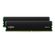 Crucial Pro Black 2x32GB DDR4 3200MHz UDIMM CP2K32G4DFRA32A operatīvā atmiņa