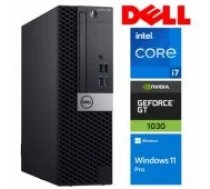 Dell OptiPlex 7060 SFF i7-8700 32GB 1TB SSD GT1030 2GB Win11Pro ReNew dators