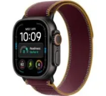 Apple Watch Ultra 4 Cellular 49mm Black Tit./ Burgundy Trail S/ M viedpulkstenis
