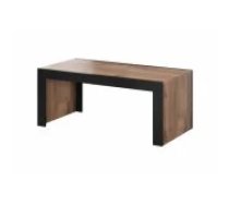 Cama MEBLE Cama MILA bench/ table 120x60x50 oak wotan + black Galds