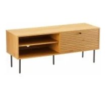 Evelekt LINE 120x40xH50cm Melamine with Oak Bark Mēbeles