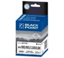 BLACK POINT BPB980/ 985/ 1100XLBK Black Brother LC-980/ 985/ 1100BK kārtridžs
