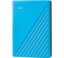 Western Digital My Passport 6TB 2.5" Blue/ Black WDBR9S0060BBL-WESN ārējais cietais disks