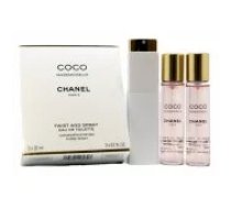 Chanel Coco Mademoiselle EDT 3 x 20ml Parfīms