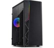 Inter-Tech B-02 RGB Black datoru korpuss
