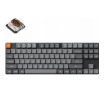 Keychron K1 Max 80% TKL Brown Switch Black klaviatūra