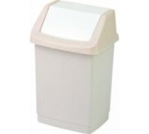 Curver Curver tilting cream trash garbage can (04045-844-65) Tvertne