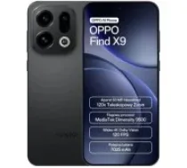 Oppo Find X9 12/ 512GB Space Black mobilais telefons