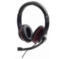 Gembird MHS-03-BKRD Black/ Red austiņas