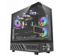 DarkFlash DS950V Display Black + 6 fans datoru korpuss