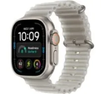 Apple Watch Ultra 4 Cellular 49mm Natural Tit./ Translucent Grey Ocean Band viedpulkstenis