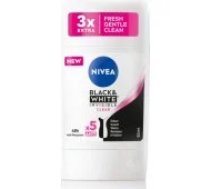 NoName _6531947 NIVEA Black&White Invisible Clear antiperspirant stick Dezodorants