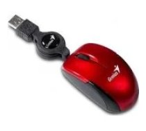 Genius Micro Traveler V2 Black/ Red datorpele