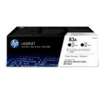 HP No.83A CF283AD 2-pack Black toneris