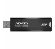 Adata ADATA SC610 1000 GB, External SSD (black, USB-A 3.2 Gen 2) SSD disks