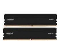 Crucial Pro Black 2x24GB DDR5 6000MHz UDIMM CP2K24G60C48U5 operatīvā atmiņa