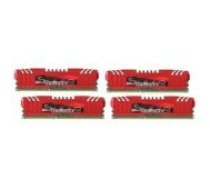 G.skill RipjawsZ Red 4x8GB DDR3 1600MHZ DIMM F3-12800CL10Q-32GBZL operatīvā atmiņa