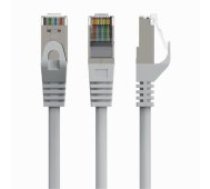 Gembird FTP Cat6 Patch Cord 3m Gray aksesuārs