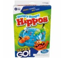 HASBRO GAMING BOARD TRAVEL GAME HUNGRY HUNGRY HIPPOS Galda spēle