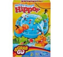 Hasbro Hasbro Hungry Hungry Hippo Game Grab and Go (B1001) Galda spēle