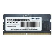 Patriot Signature 32GB DDR5 5600MHz SO-DIMM CL46 PSD532G56002S operatīvā atmiņa