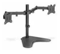DIGITUS DA-90401 Dual Monitor Stand Mount black kronšteins