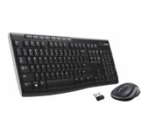Logitech Wireless Keyboard K270 (DE) Black klaviatūra