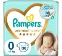 Pampers Premium Care Nappies, Size 0,