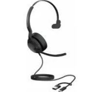 Jabra Evolve2 50 USB-C/ A MS Mono (without Bluetooth) 25069-899-899 austiņas