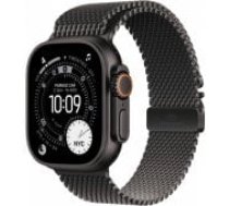 Apple Watch Ultra 3 49mm Black Titanium/ Black Titanium Milanese Loop -Medium viedpulkstenis
