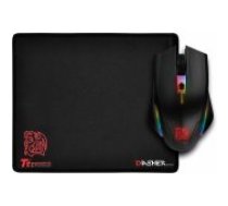 Thermaltake Tt eSports Talon Elite RGB Gaming Gear Combo Black datorpele
