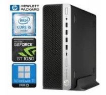 HP 600 G5 SFF i5-9500 16GB 1TB SSD M.2 NVME GT1030 2GB WIN11Pro ReNew dators