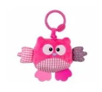 Milly Mally Milly Mally Plush pendant Owl pink Mīkstā rotaļlieta