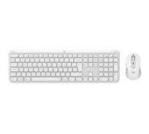 Logitech Signature Slim Combo MK950 (US) White klaviatūra