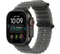 Apple Watch Ultra 4 Cellular 49mm Black Tit./ Translucent Black Ocean Band viedpulkstenis