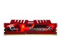 G.skill RipjawsX Red 8GB DDR3 1333MHZ DIMM F3-12800CL10S-8GBXL operatīvā atmiņa