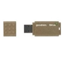 Goodram 64GB UME3 Eco Friendly USB 3.0 Brown USB flash