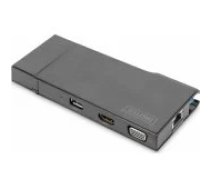 DIGITUS DA-70894 Black Dokstacija