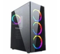 Gembird Fornax 1500RGB Black datoru korpuss