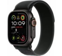 Apple Watch Ultra 2 (2024) 49mm Black Titanium/ Black Trail Loop - M/ L viedpulkstenis